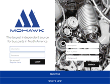 Tablet Screenshot of mohawkmfg.com